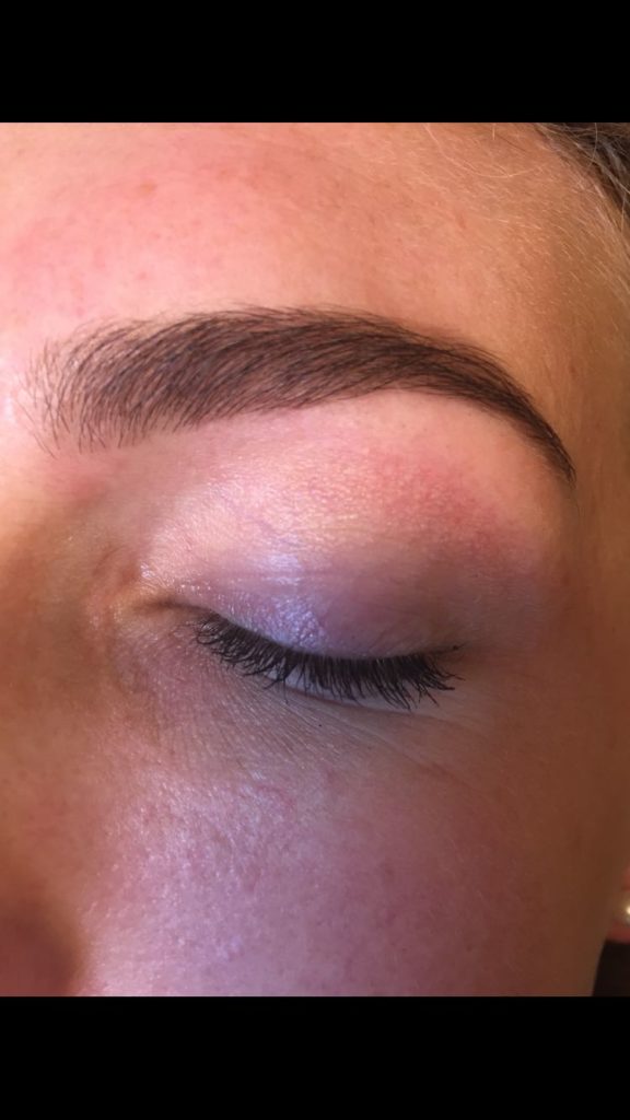 ogen na de opmaak met make up bij Beauty Day